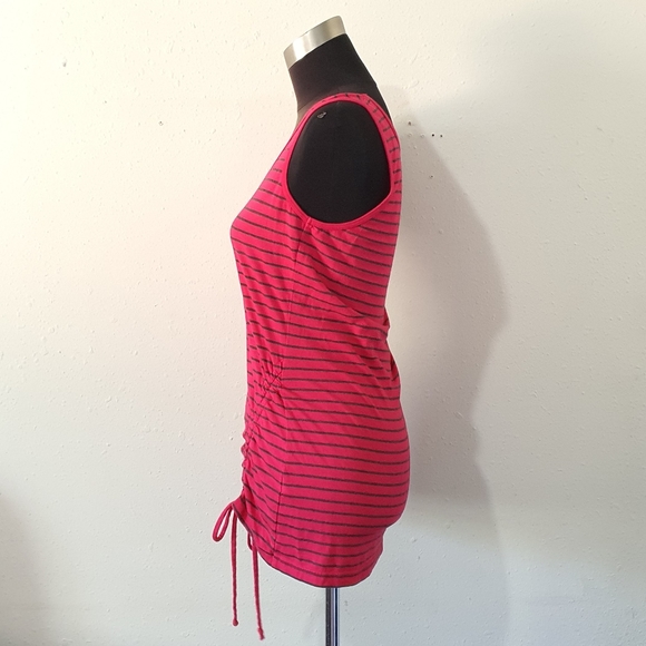 Three Dots Rouched Top - Picture 3 of 8